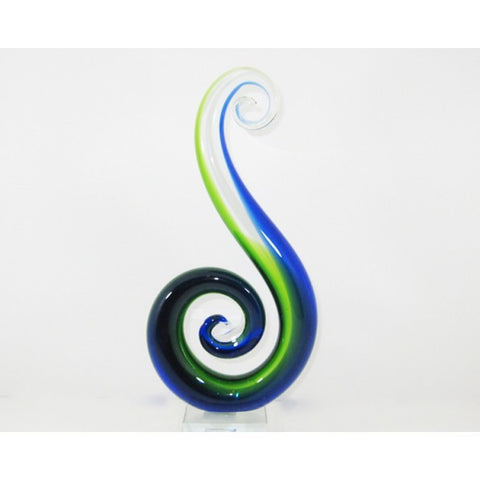 Smashing Art Glass - Koru Double 35cm