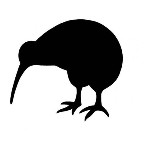 Kiwi Blackboard Wall Sticker